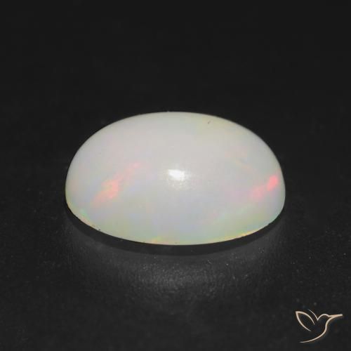 Opale Multicolore naturale da 0.98 ct, Ovale, Traslucido
