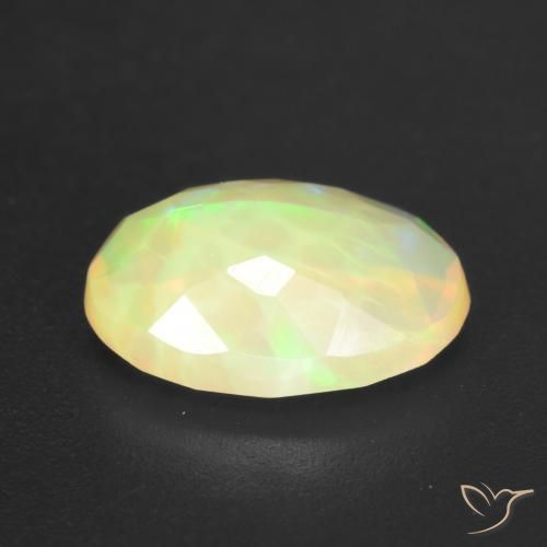 Opale Multicolore naturale da 1.15 ct, Ovale, Traslucido
