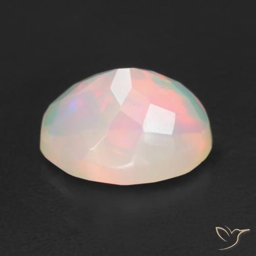 Opale Multicolore naturale da 1.34 ct, Ovale, Traslucido