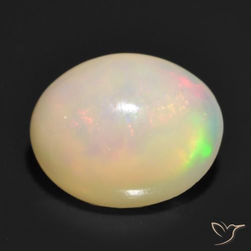 Opale Multicolore naturale da 1.20 ct, Ovale, Traslucido