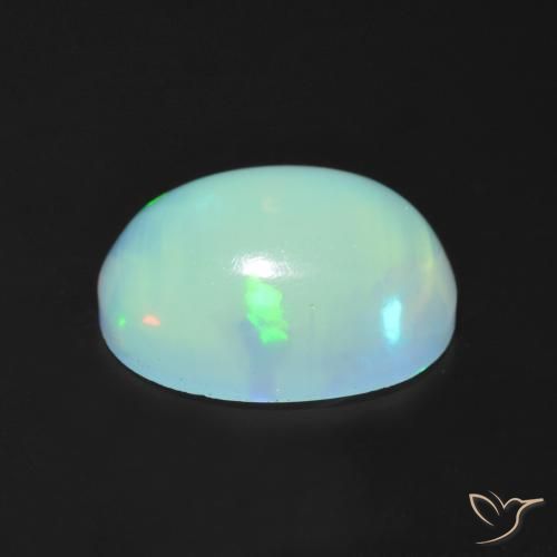 Opale Multicolore naturale da 1.38 ct, Ovale, Trasparente