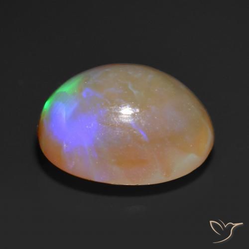 Opale Multicolore naturale da 1.36 ct, Ovale, Traslucido