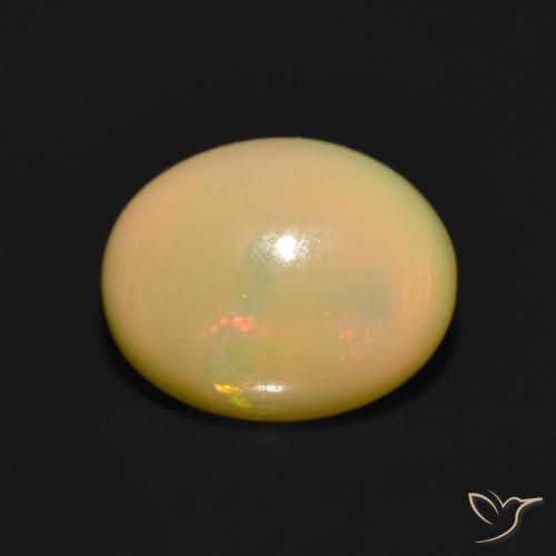 Opale Multicolore naturale da 1.47 ct, Ovale, Traslucido