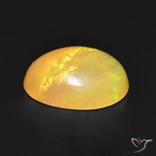 Opale Multicolore naturale da 0.97 ct, Ovale, Traslucido
