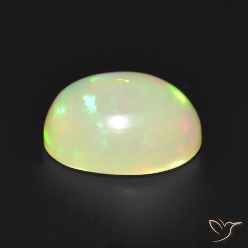 Opale Multicolore naturale da 1.42 ct, Ovale, Trasparente