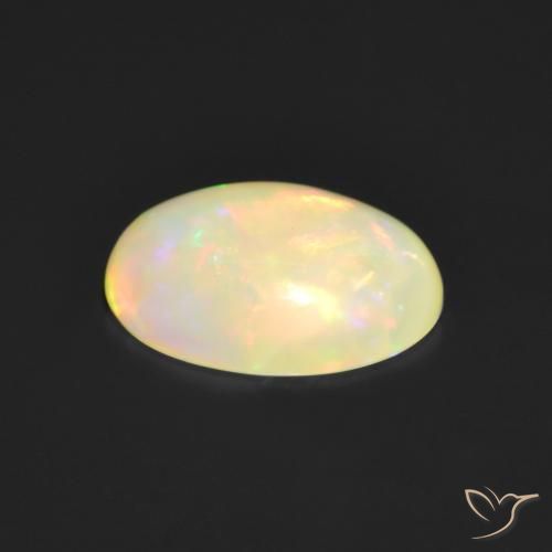 Opale Multicolore naturale da 1.04 ct, Ovale, Traslucido