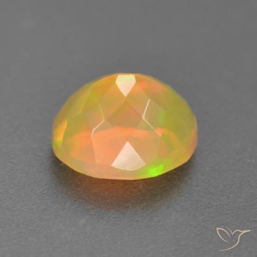 Opale Multicolore naturale da 1.32 ct, Ovale, Traslucido
