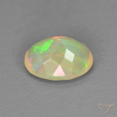 Opale Multicolore naturale da 1.22 ct, Ovale, Traslucido