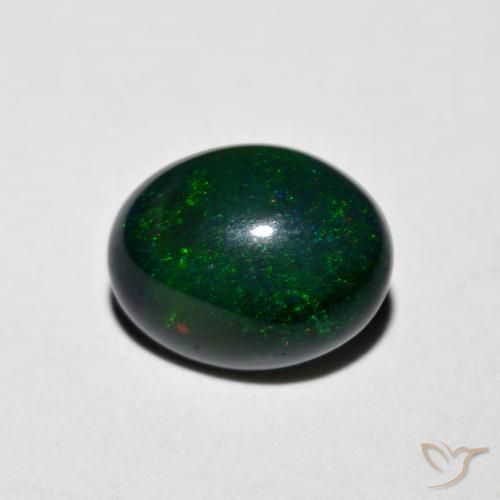 Pietra preziosa opale ovale da 1,07 carati, Opale certificato sciolto dall'Etiopia, Gemma naturale, 8,4 x 6,7 mm, Photo A