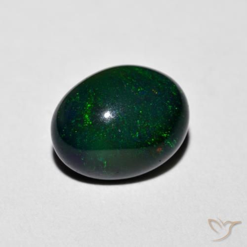 Opale Multicolore naturale da 1.07 ct, Ovale, Opaco