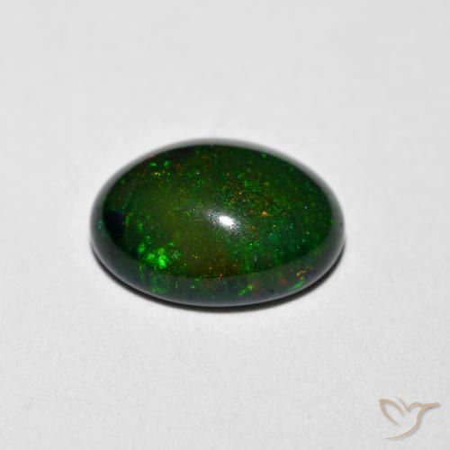 Opale Multicolore naturale da 1.07 ct, Ovale, Opaco