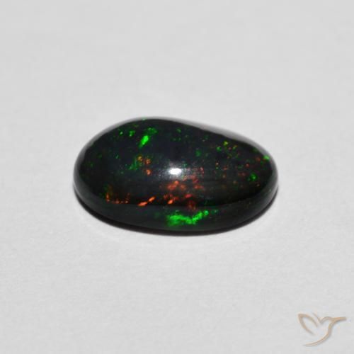 Opale Multicolore naturale da 0.93 ct, Ovale, Traslucido