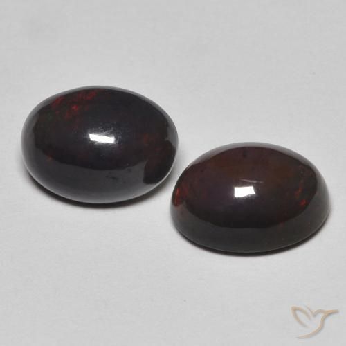 1.76ctw Naturale Multicolore Opale, Ovale, Opaco