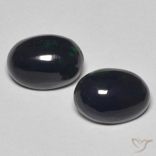 0.93ctw Naturale Multicolore Opale, Ovale, Opaco