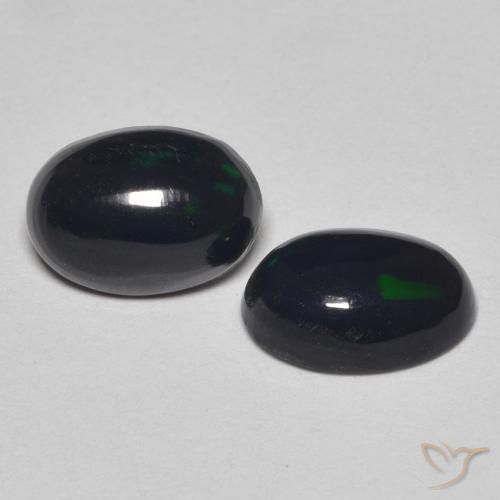 Gemme di Opale Multicolore naturale da 0.93 ct, Ovale, Opaco