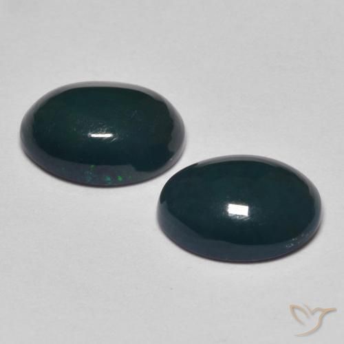 Gemme di Opale Multicolore naturale da 1.39 ct, Ovale, Opaco