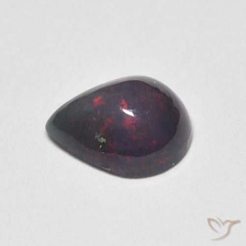 Opale Multicolore naturale da 0.59 ct, Forma a pera, Opaco