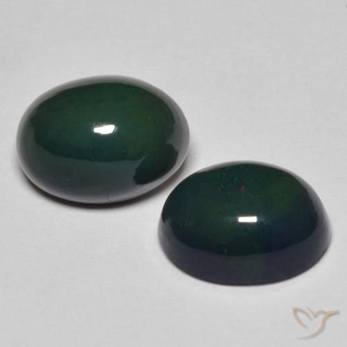 Gemme di Opale Multicolore naturale da 1.94 ct, Ovale, Opaco