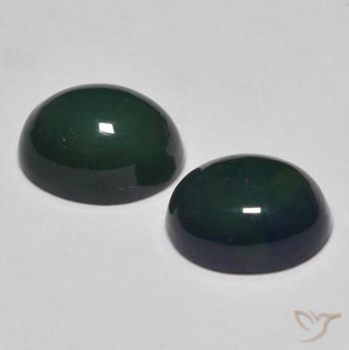 Gemme di Opale Multicolore naturale da 1.94 ct, Ovale, Opaco
