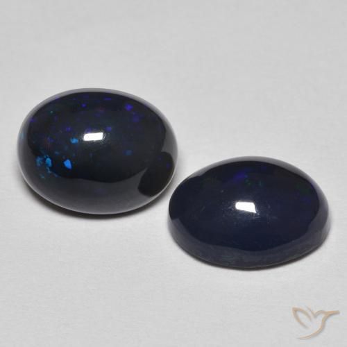 Gemme di Opale Multicolore naturale da 2.39 ct, Ovale, Opaco