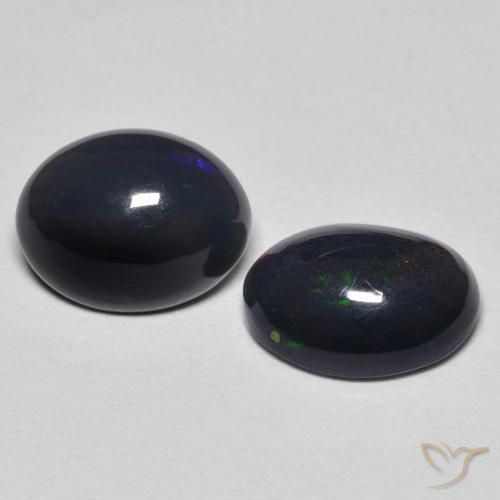 Gemme di Opale Multicolore naturale da 1.68 ct, Ovale, Opaco