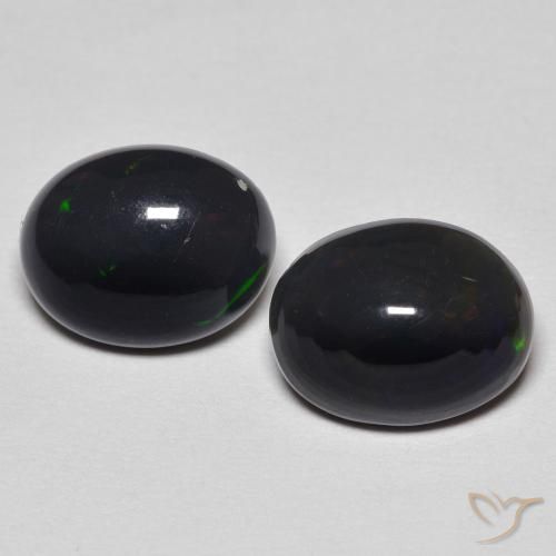 2.17ctw Naturale Multicolore Opale, Ovale, Opaco