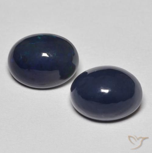 1.71ctw Naturale Multicolore Opale, Ovale, Opaco