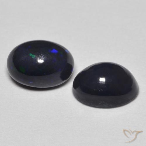 Gemme di Opale Multicolore naturale da 1.18 ct, Ovale, Opaco