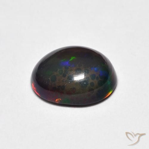 Opale Multicolore naturale da 1.20 ct, Ovale, Opaco