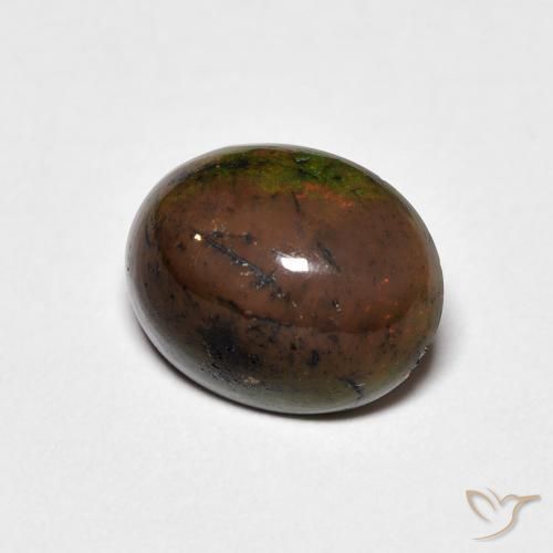 Opale Multicolore naturale da 1.48 ct, Ovale, Opaco