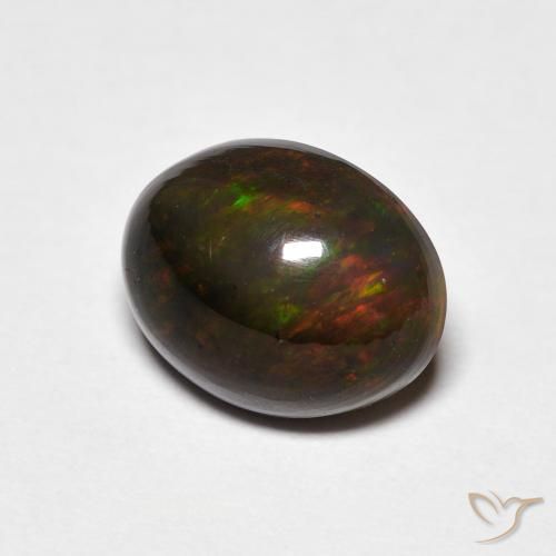 Opale Multicolore naturale da 1.78 ct, Ovale, Opaco