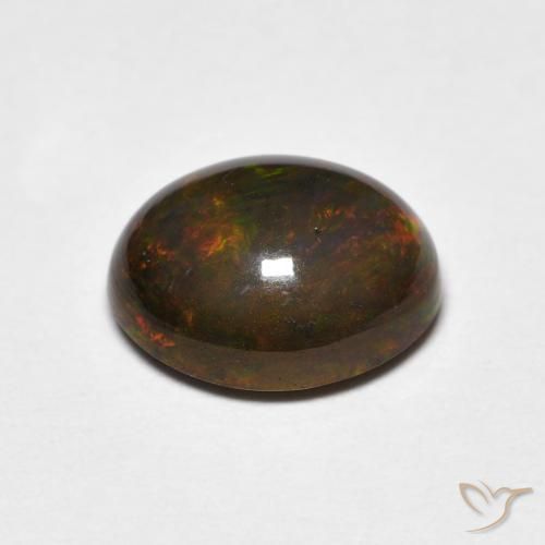 Opale Multicolore naturale da 1.78 ct, Ovale, Opaco