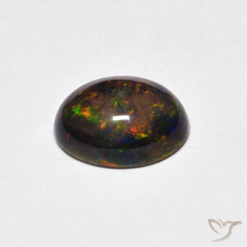 Opale Multicolore naturale da 1.15 ct, Ovale, Opaco