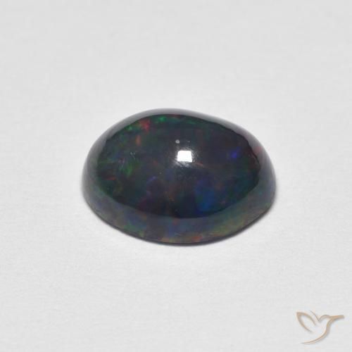 Opale Multicolore naturale da 1.19 ct, Ovale, Opaco