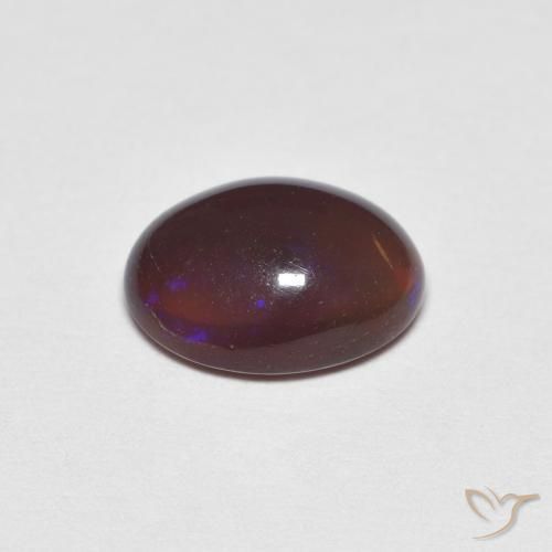 Opale Multicolore naturale da 0.98 ct, Ovale, Opaco