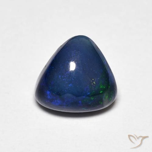 0.64ct Naturale Multicolore Opale, Taglio trillion, Opaco