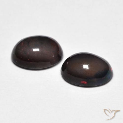 Gemme di Opale Multicolore naturale da 1.12 ct, Ovale, Opaco