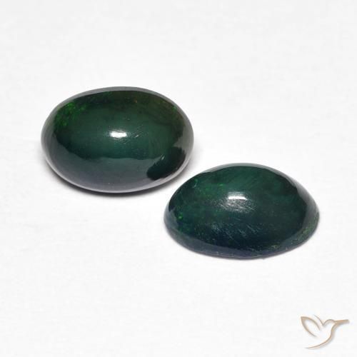 Gemme di Opale Multicolore naturale da 0.86 ct, Ovale, Opaco