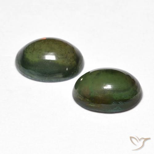 Gemme di Opale Multicolore naturale da 1.43 ct, Ovale, Opaco