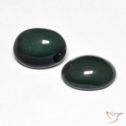 Gemme di Opale Multicolore naturale da 1.36 ct, Ovale, Opaco