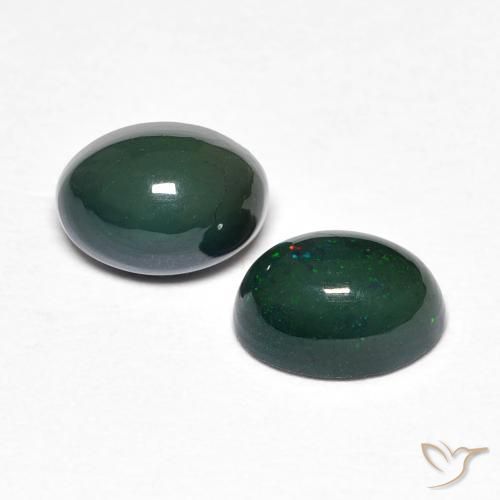 Gemme di Opale Multicolore naturale da 1.15 ct, Ovale, Opaco