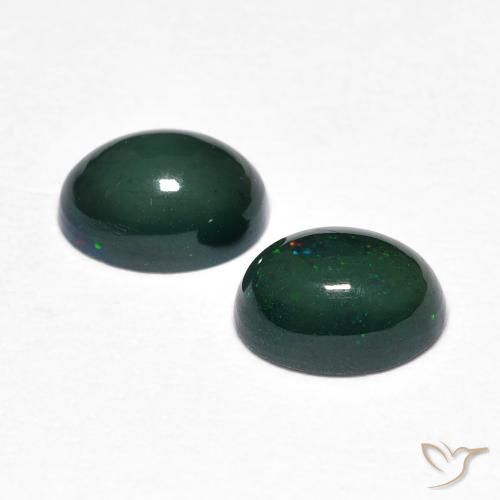 Gemme di Opale Multicolore naturale da 1.15 ct, Ovale, Opaco