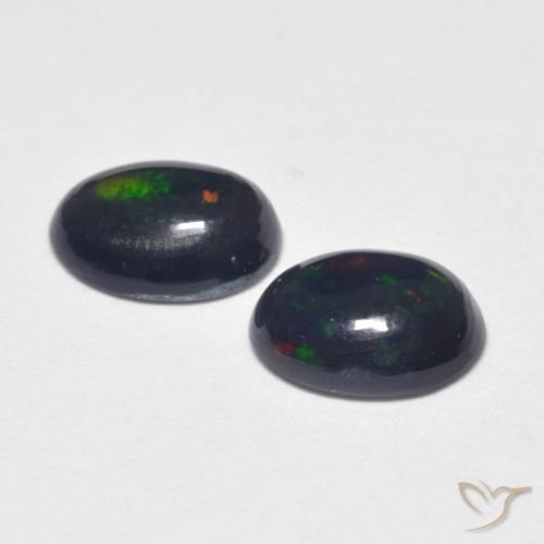 Gemme di Opale Multicolore naturale da 0.79 ct, Ovale, Opaco