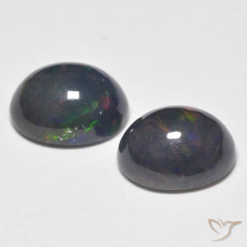 Gemme di Opale Multicolore naturale da 2.65 ct, Ovale, Opaco