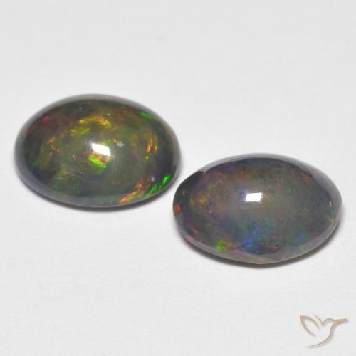 Gemme di Opale Multicolore naturale da 2.19 ct, Ovale, Opaco