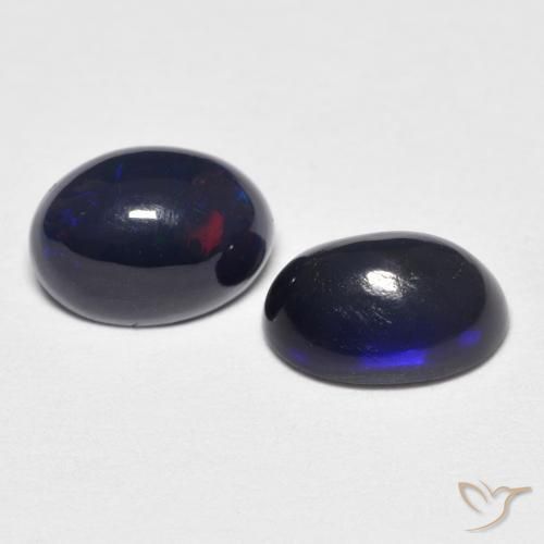 Gemme di Opale Multicolore naturale da 1.03 ct, Ovale, Opaco