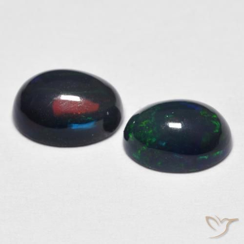 Gemme di Opale Multicolore naturale da 1.21 ct, Ovale, Opaco