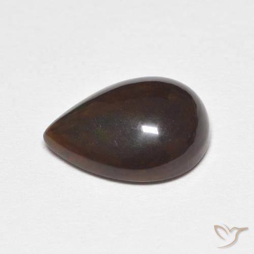 Opale Multicolore naturale da 2.40 ct, Forma a pera, Opaco