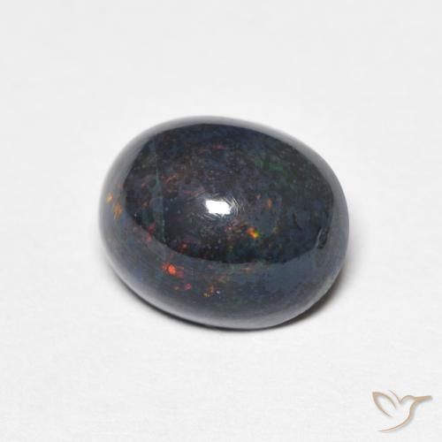 Opale Multicolore naturale da 1.15 ct, Ovale, Opaco