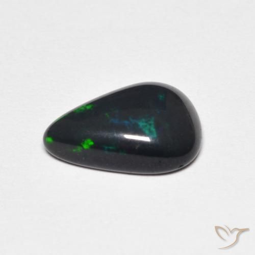 Opale Multicolore naturale da 1.21 ct, Forma a pera, Opaco